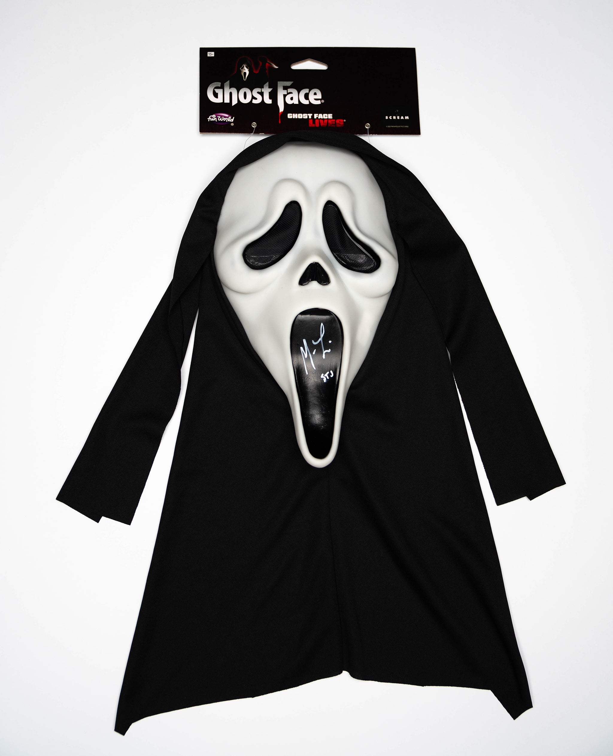 Matthew Lillard Signed Ghostface Mask (Scream)